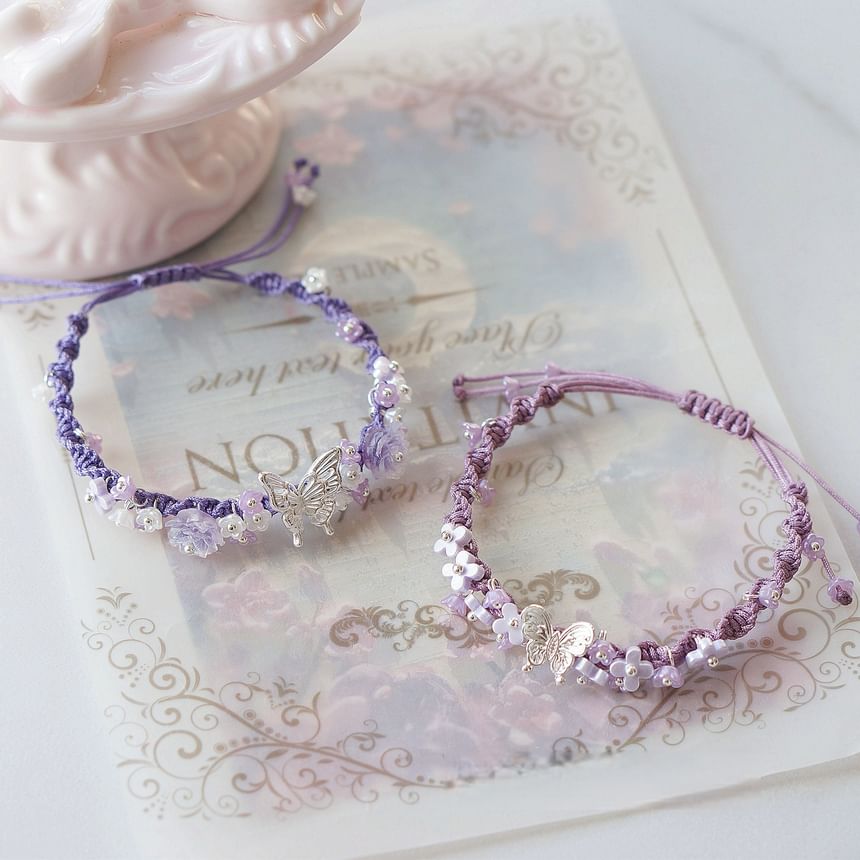 Rope Bracelet Butterfly