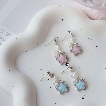 / On Dangle Clip Earring Star