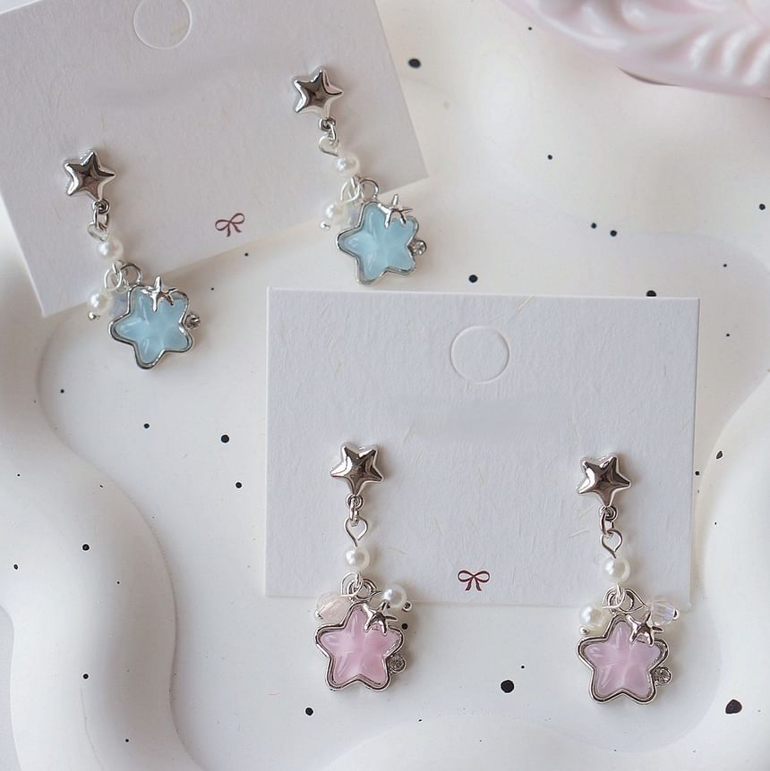 / On Dangle Clip Earring Star