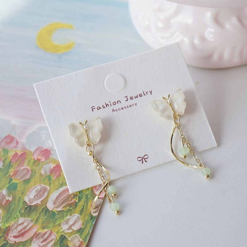 Earring Butterfly Dangle