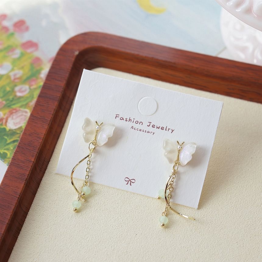 Earring Butterfly Dangle