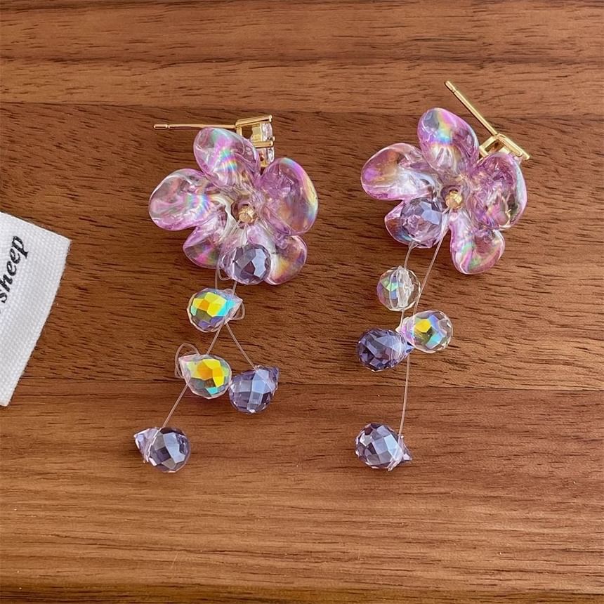 Earring Floral Dangle