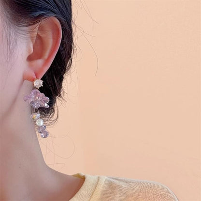 Earring Floral Dangle