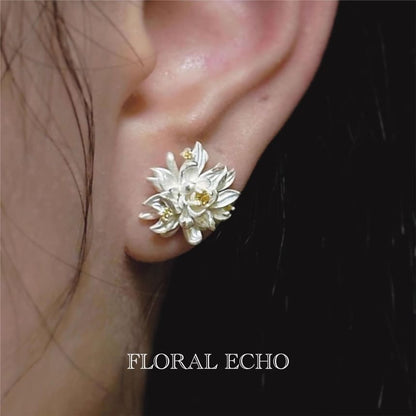Stud Earring Floral