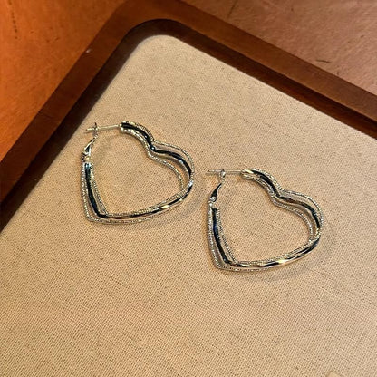 Heart Earring Hoop