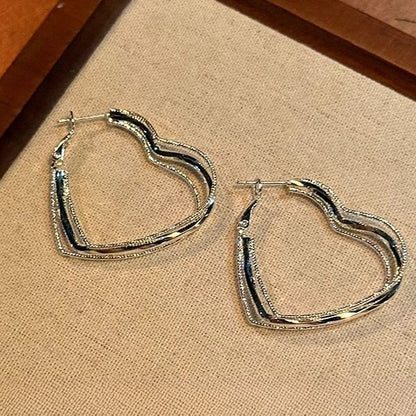 Heart Earring Hoop