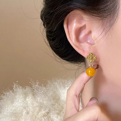 Ball Earring Dangle