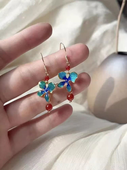 Earring Floral Hook