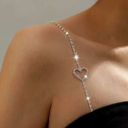 Heart Strap Bra CZ
