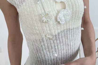 Long Necklace Floral