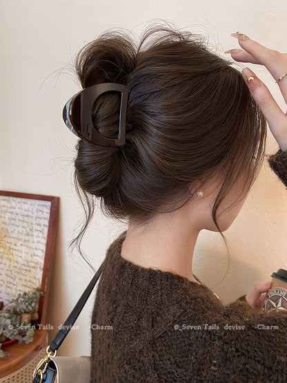 Acrylic Hair Claw Plain Clip