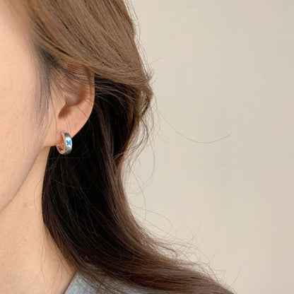 Earring / Butterfly Hoop Clip-On