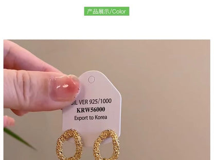 Earring Shell Drop Fringed