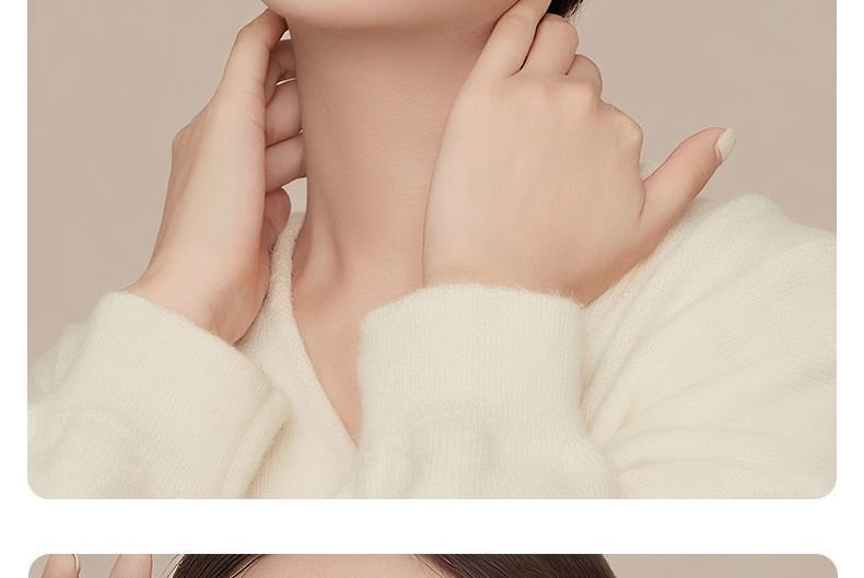 Earring Faux Pearl Asymmetrical Drop Glitter