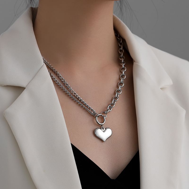 Pendant Necklace Heart