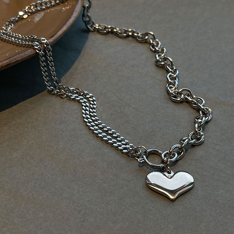 Pendant Necklace Heart