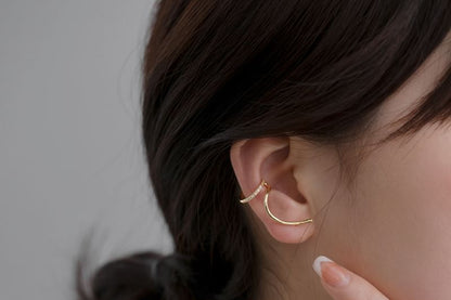 Rhinestone Ear Cuff