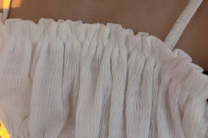 Choker Faux Leaf Pearl