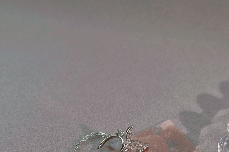 Ear Chain 925 Fish Silver Sterling Tail Cuff