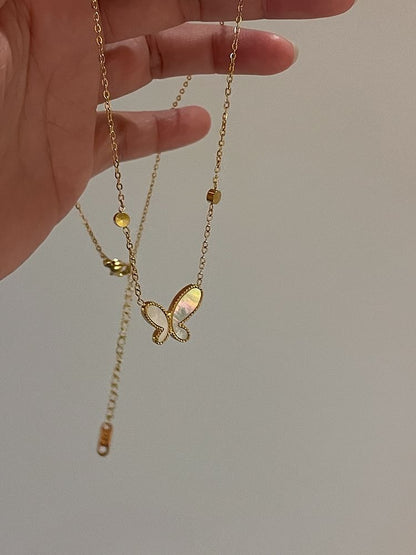 Necklace Pendant Butterfly