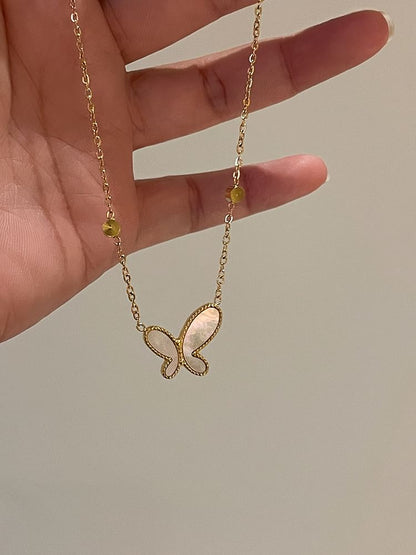 Necklace Pendant Butterfly