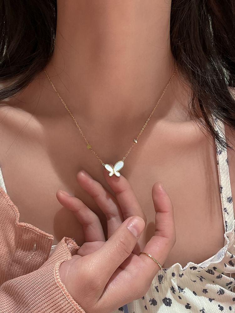 Necklace Pendant Butterfly