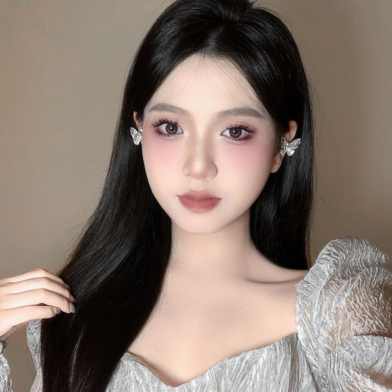 Ear Butterfly Cuff Rhinestone