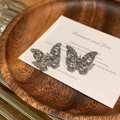 Ear Butterfly Cuff Rhinestone