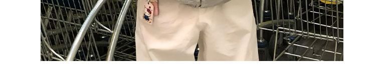 Fluffy Hooded Plain Zip Jacket