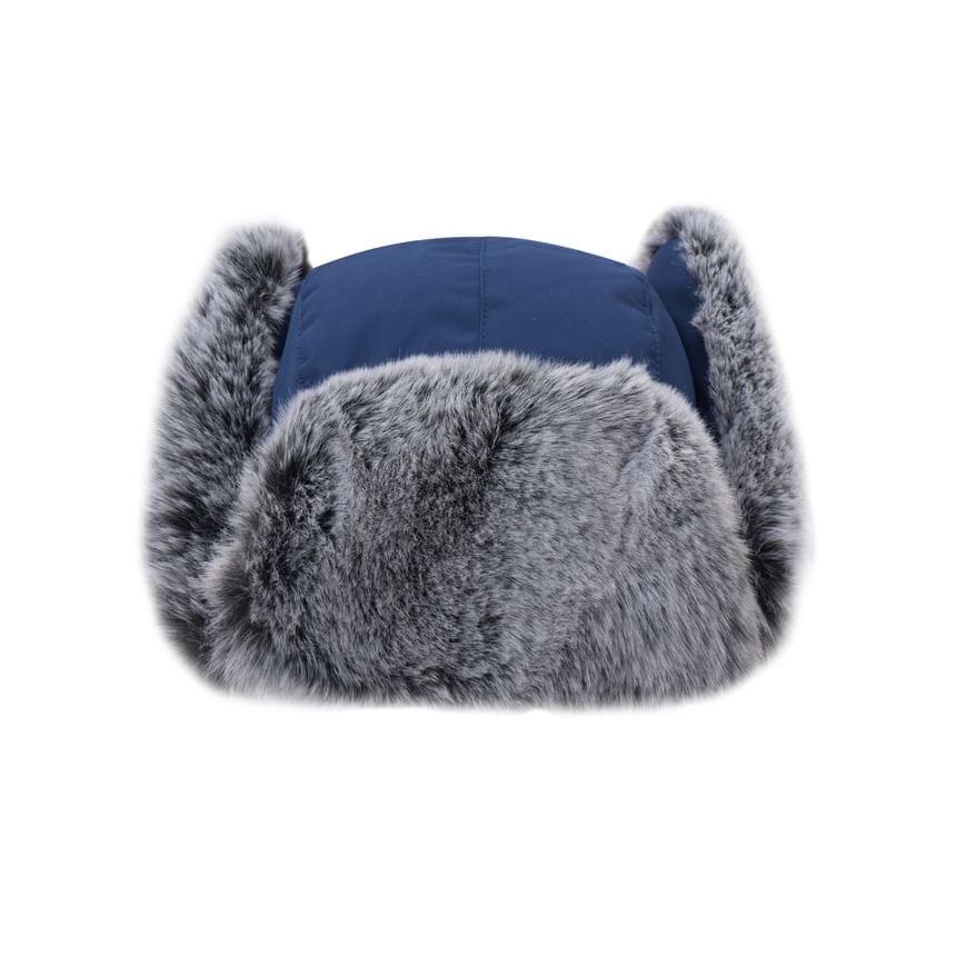 Panel Faux Fur Trapper Hat