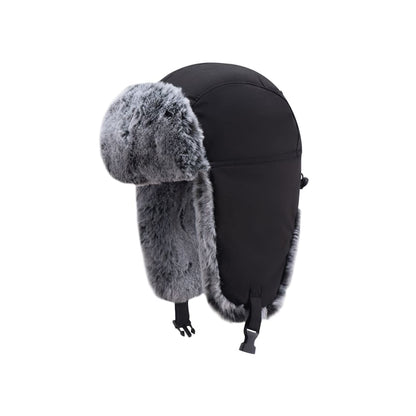 Panel Faux Fur Trapper Hat