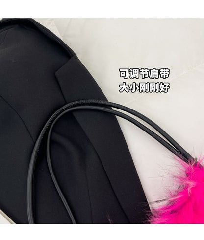 Faux Fur Shoulder Bag