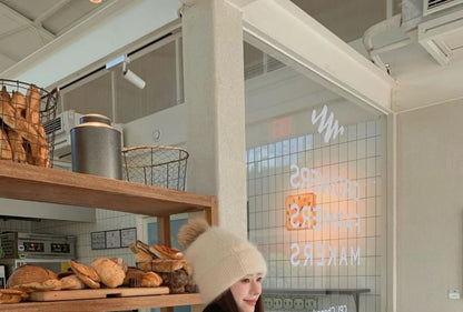 Furry Trim Hooded Zip-Up Puffer Jacket