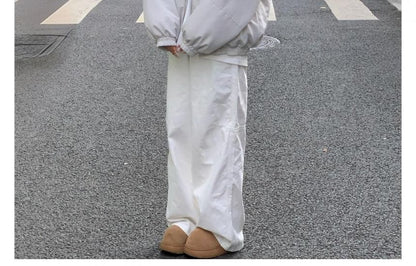 Furry Trim Zip-Up Padded Jacket