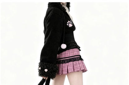 Fluffy Faux Fur Leg Warmers