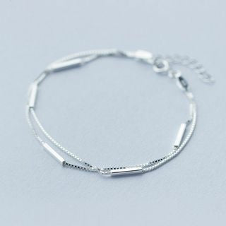Segment Sterling Bar Bracelet 925 Silver