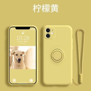 Stand Case Ring Plain Phone