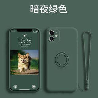 Stand Ring Case Plain Phone