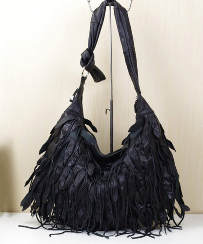 Leisure Sheepskin Tassel Shoulder Bag For Women HJ1052