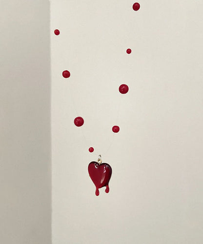 Necklace Love Modern Alloy Pendant Mulberry Beading