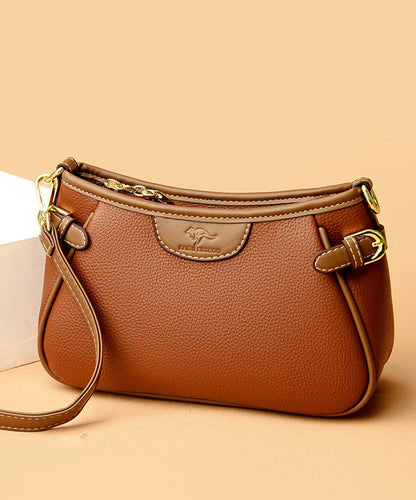 Durable Calf Leather New Beige Bag CrossBody
