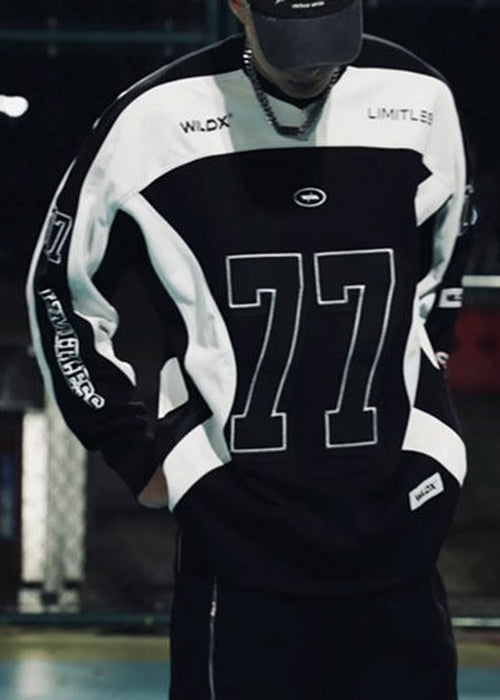 T V Cotton Patchwork Black Neck Mens Shirt New Spring Print