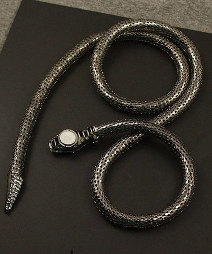 New Gold Copper Alloy Snake Shaped Necklace YA029