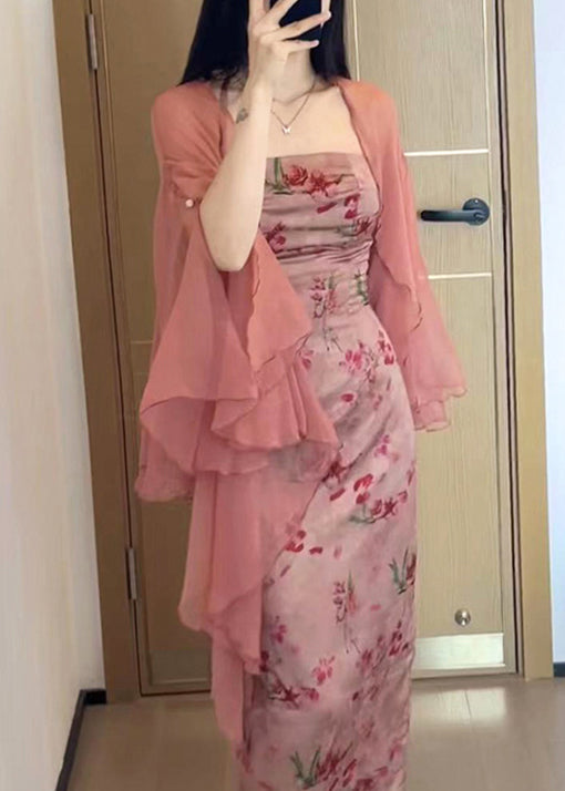 Sleeve Khaki Solid Butterfly Thin Chiffon Cardigans New