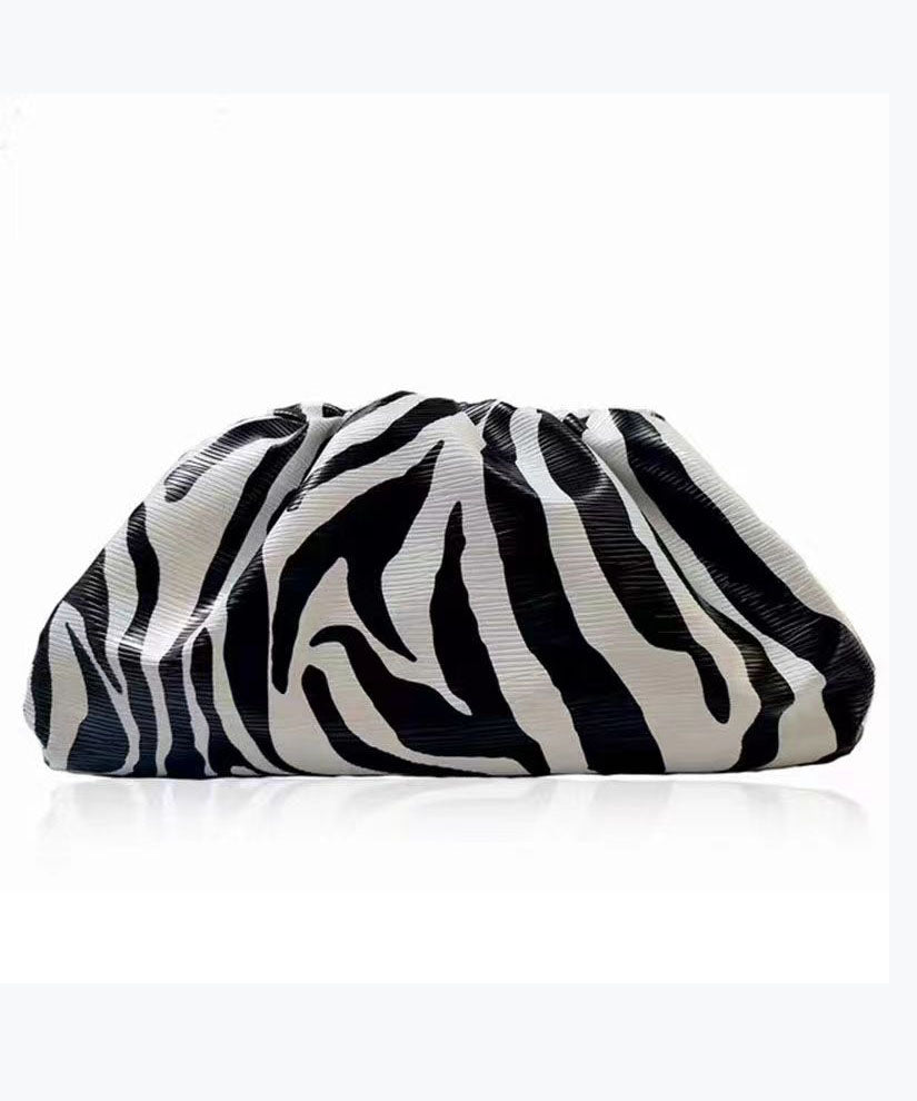 New Zebra Wrinkle Large Capacity Tote Handbag GG067