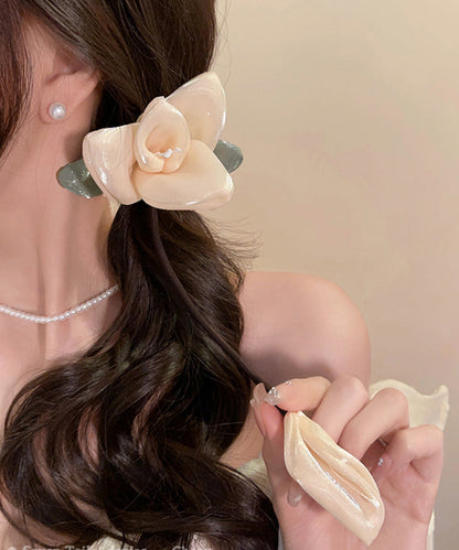 Bellflower Weaving Fabric Hair Band Orange