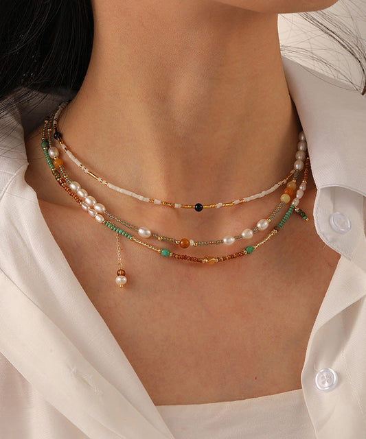 Alloy Original Breath Pendant Design Baby's Beading Gold Pearl