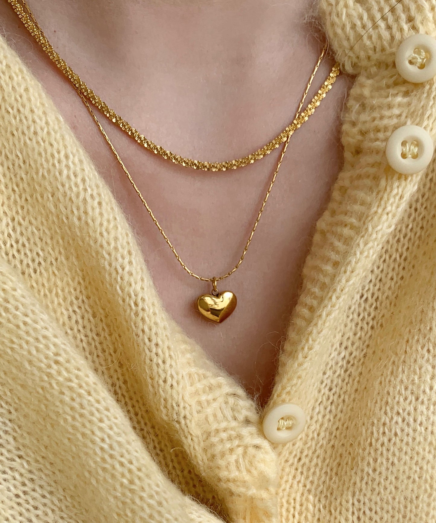 Pendant Stainless Design Glaze Love Steel Drip Original Gold