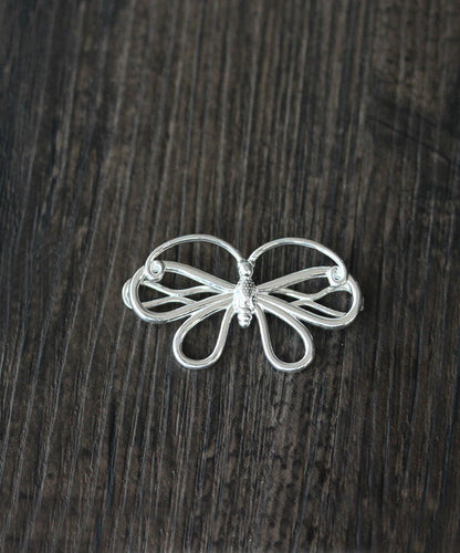 Original Design Silk Sterling Silver Bow Hairpin TS022