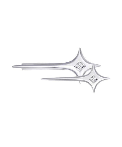 Zircon Star Hairpin Silk Alloy Metal Original